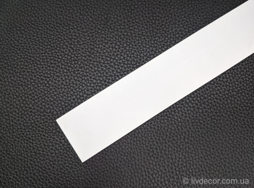Накладка декоративна для пластикового карниза КСМ Біла
