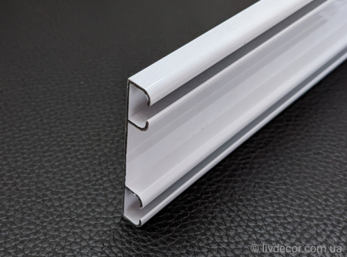 Профіль широкий (2-ряд) посилений алюмінієвий