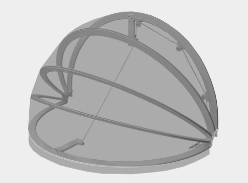 Маркіза ковшова кругла k120
