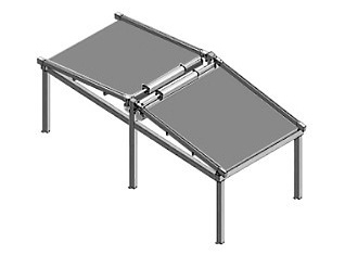 Пергола тентова Gonta 400